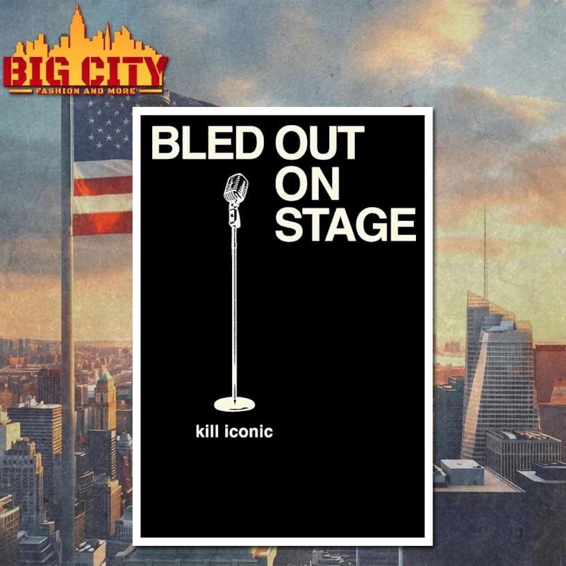 Hail The Sun 2026 Cut Tour Fade Back Merch Bled Out On Stage Kill Iconic Shirt