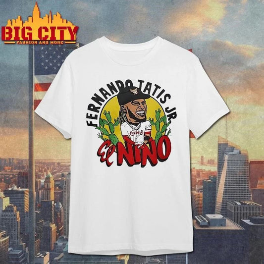 Fernando Tatis Jr. El Niño Chihuahuas graphic shirt
