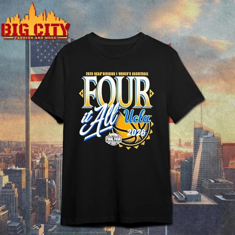 Ncaa Division Womens Basketball Tournament March Madness Final Four Ucla Bruins 2026 Shirt