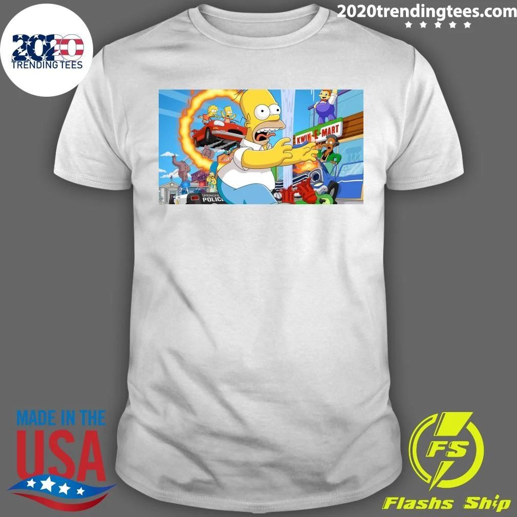 The Simpsons Hit & Run Remake Might Finally Be Happening, Official Soundtrack Released On Spotify & Apple Music Shirt