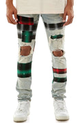 Multi-Patched Jeans