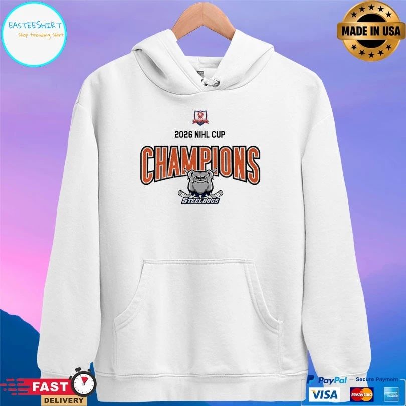 Champions Steeldogs 2026 Nihl Cup T-shirts