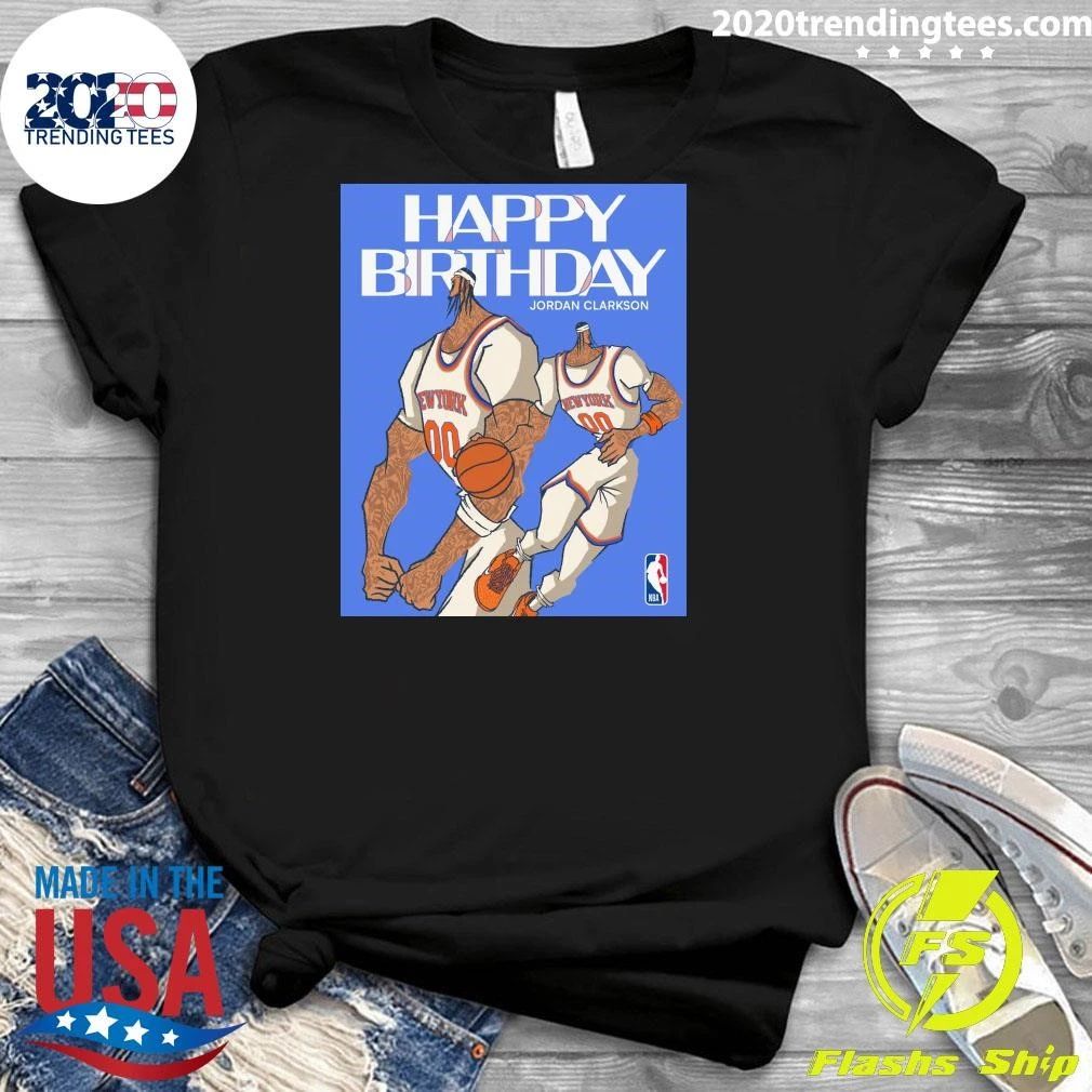 Happy Birthday Jordan Clarkson New York Knicks NBA Philippines Shirt