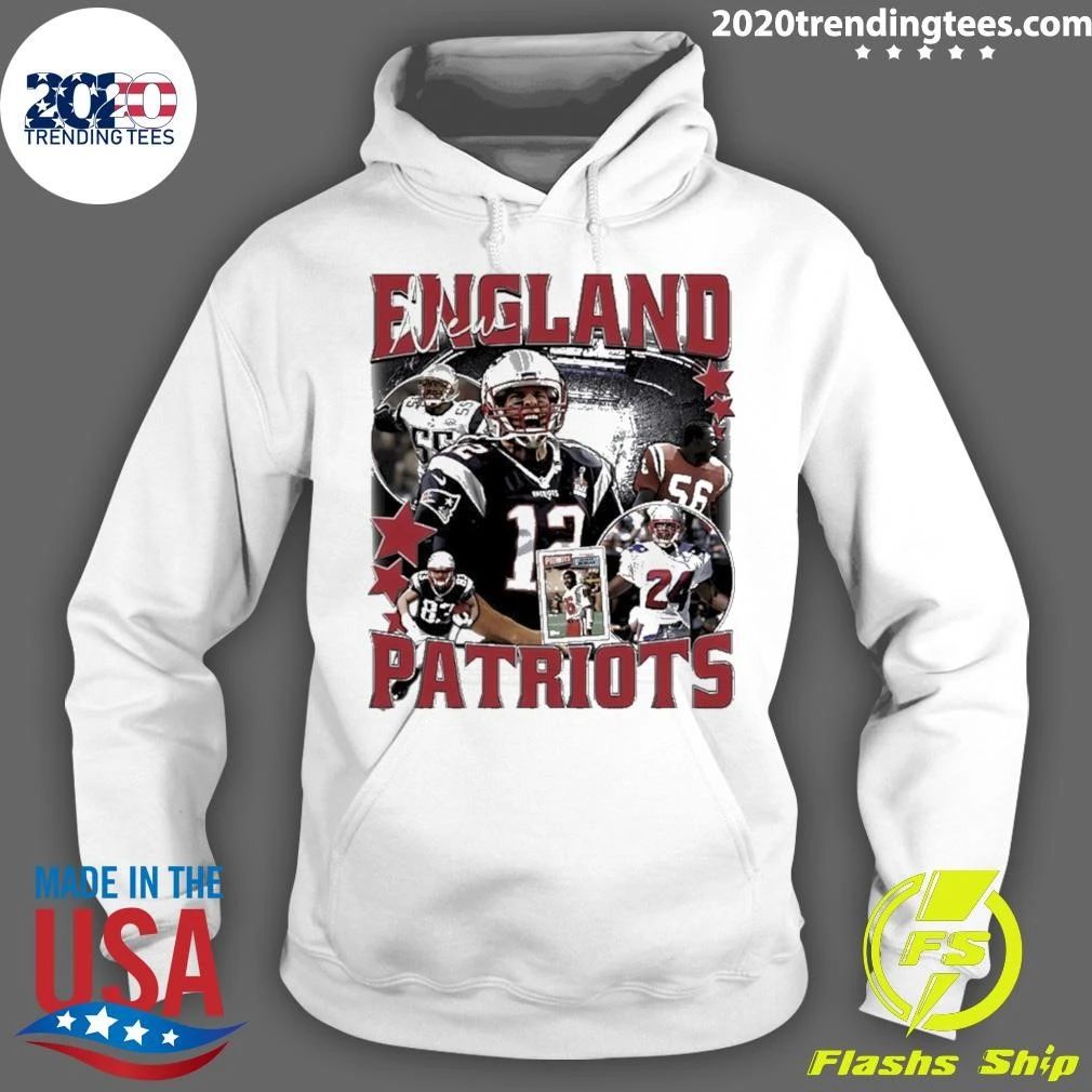 New England Patriots 90s Vintage Bootleg Football Graphic Shirt