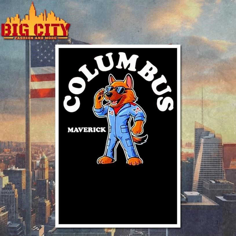Maverick Columbus Aviators Football 2026 Mascot Shirt