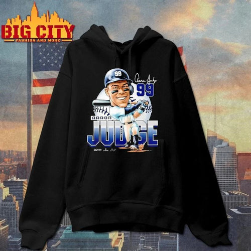 Aaron Judge New York Baseball Mudge Studios MLBPA Graphic Shirt