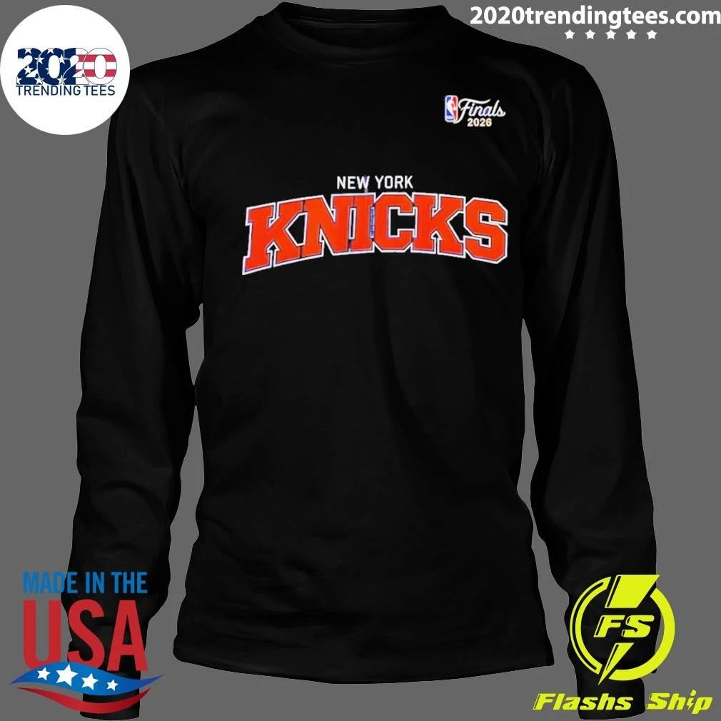 New York Knicks Basketball 2026 Nba Finals Logo Shirt