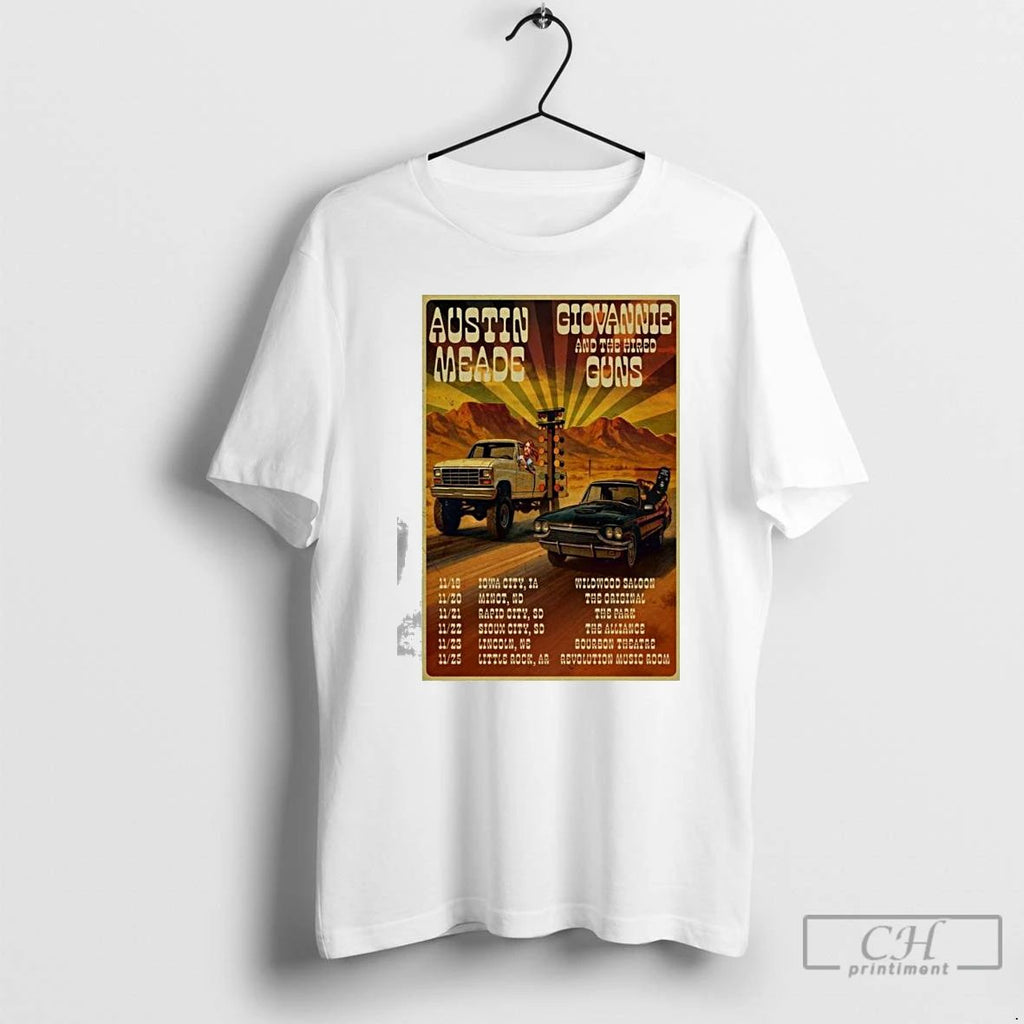 Classic Austin Meade Giovannie The Hired Guns 2025 T Shirts