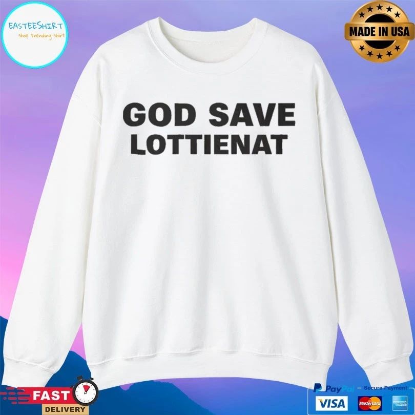 Sophie Thatcher God Save Lottienat T-shirt