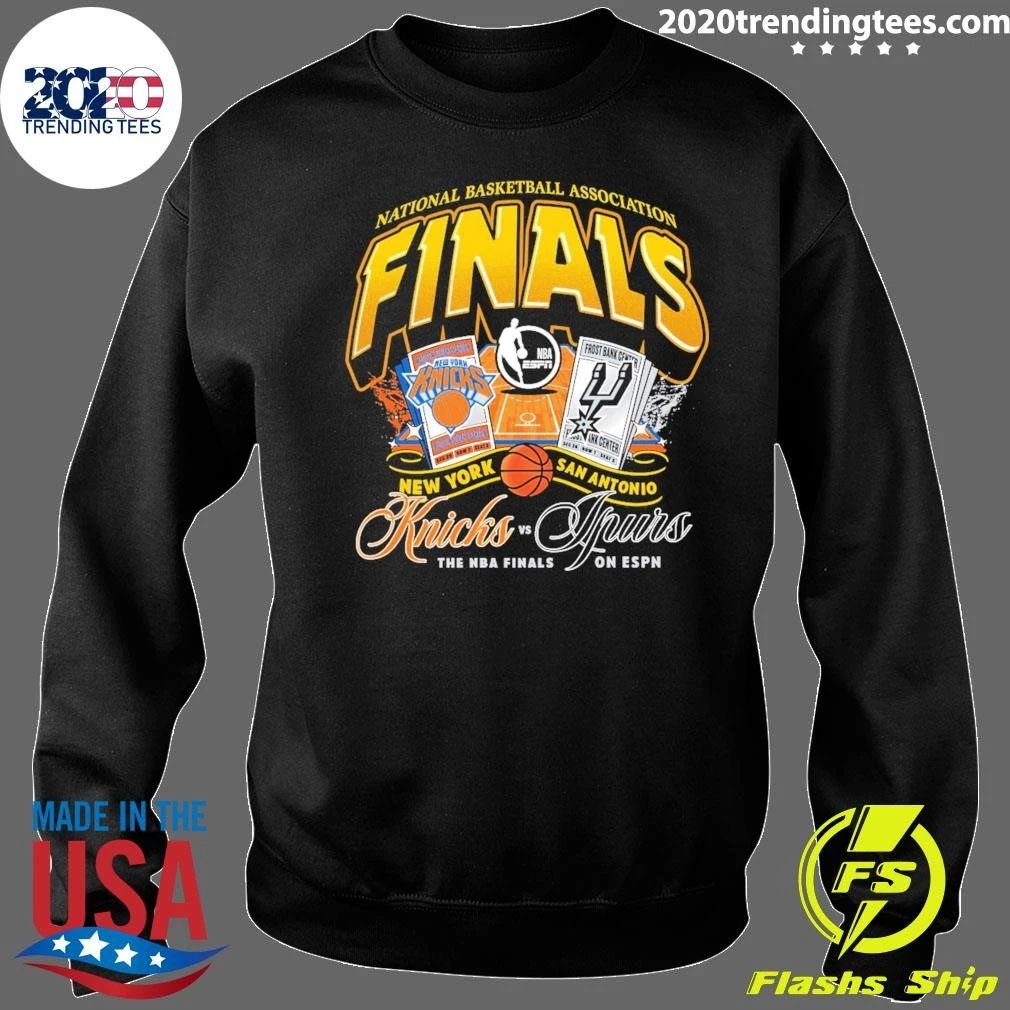 New York Knicks Vs. San Antonio Spurs 2026 NBA Finals Matchup Tickets Shirt