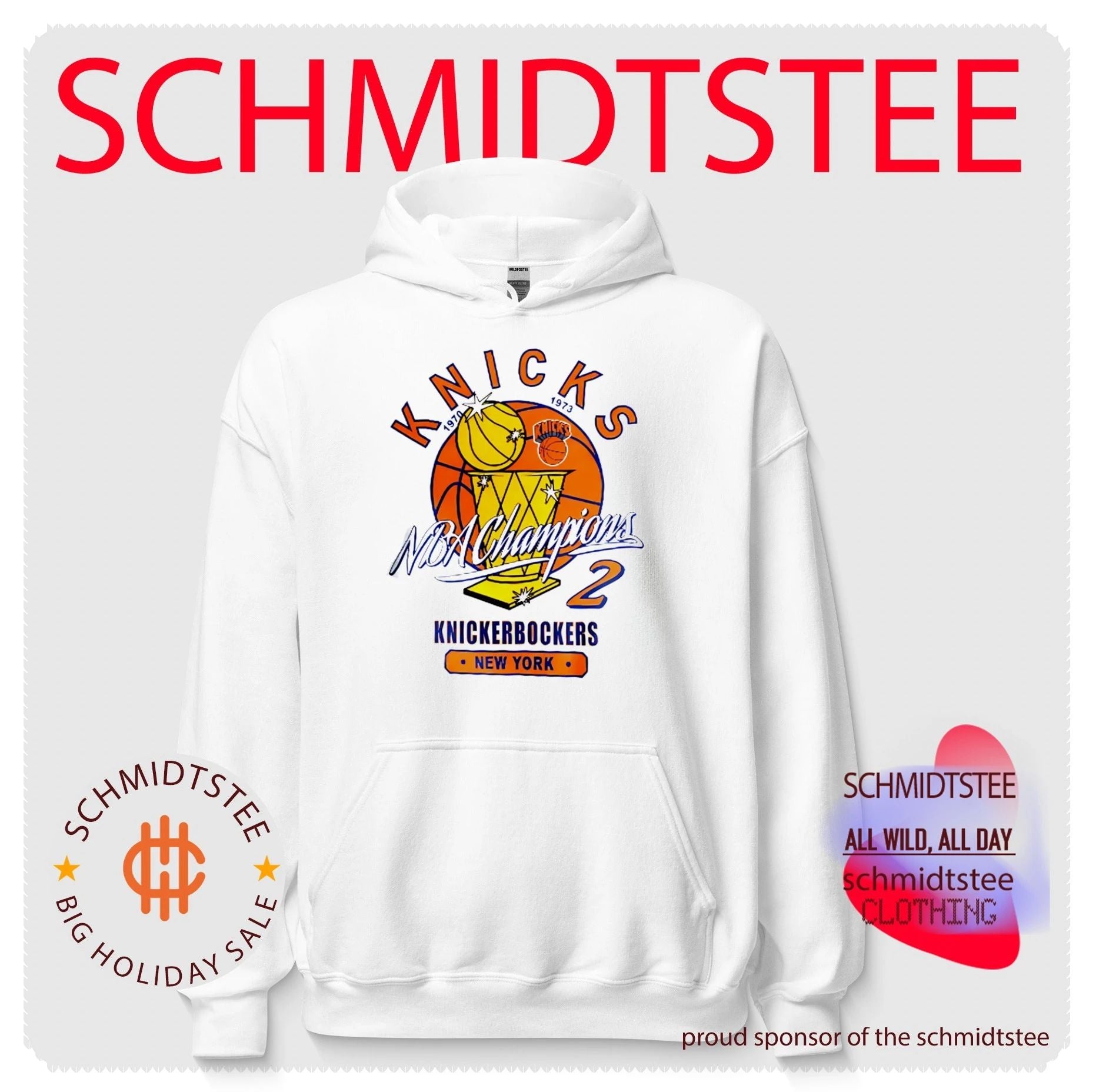 New York Knicks NBA Champions 1970 1973 Knickerbockers shirt