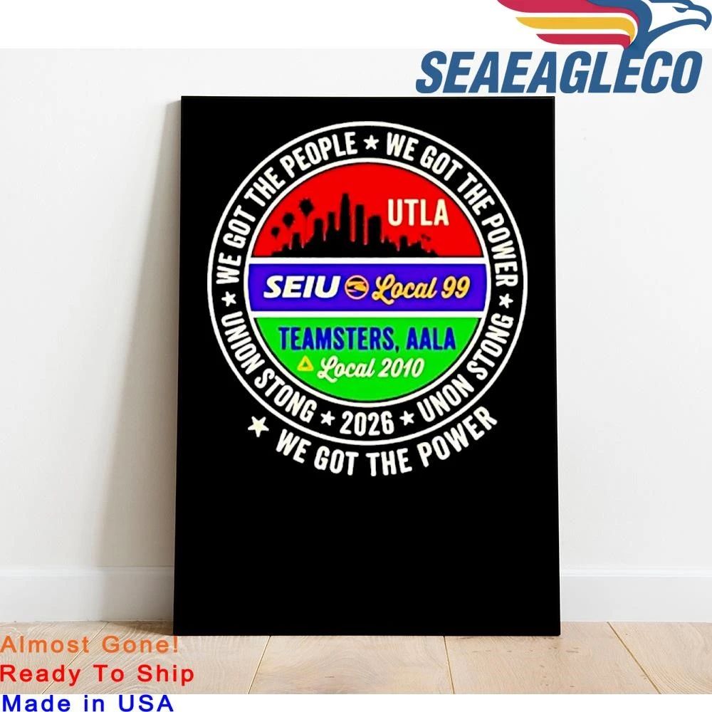Labor Movement Utla Seiu Aala We Got The People City Skyline Shirt