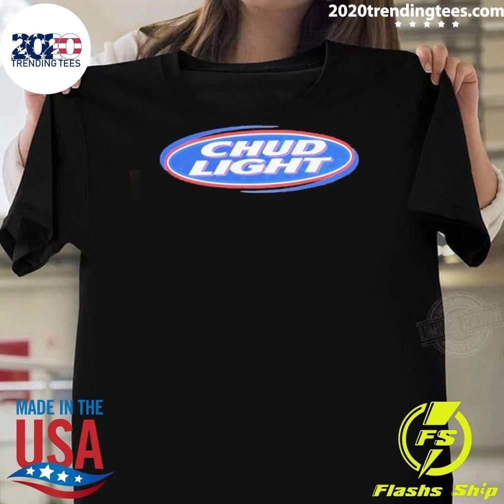 Chud Light Bud Light Beer Logo Shirt