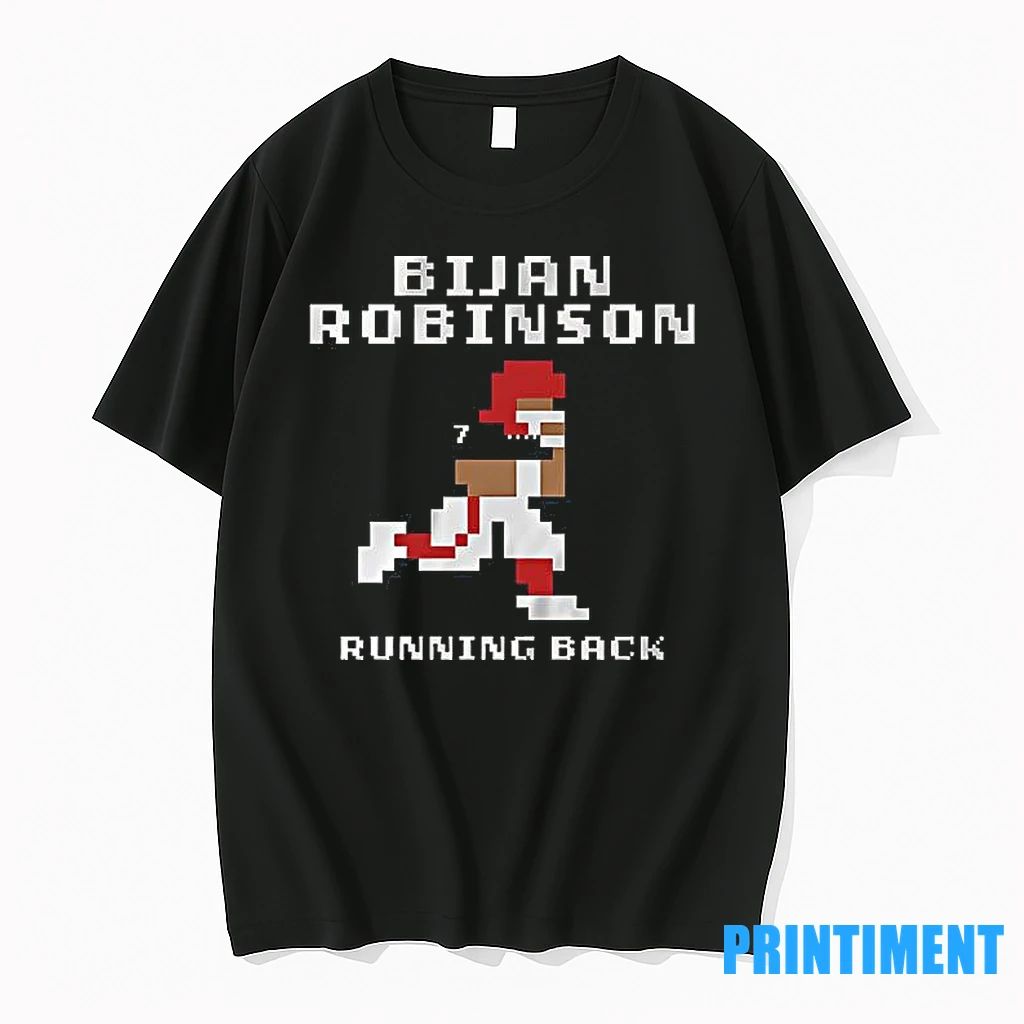 Atlanta Falcons Bijan Robinson Retro Baller Video Games Tshirts Sweater