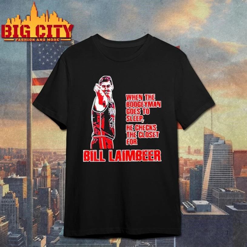 Bill Laimbeer Detroit Pistons NBA Graphic Shirt