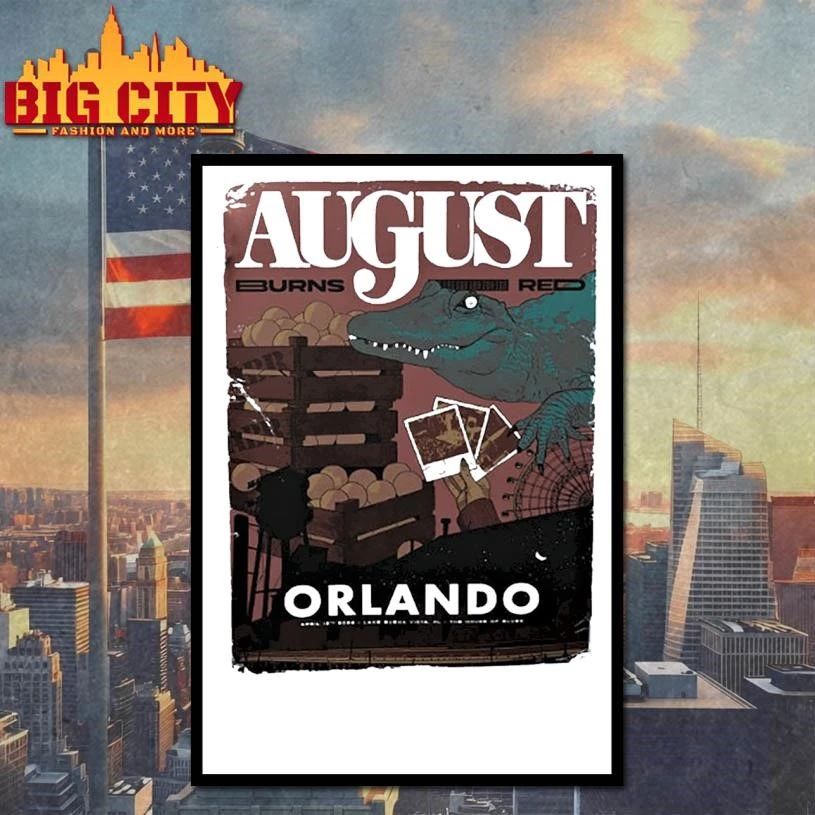 August Burns Red Orlando 2026 At Lake Buena Vista The House Of Blues Shirt