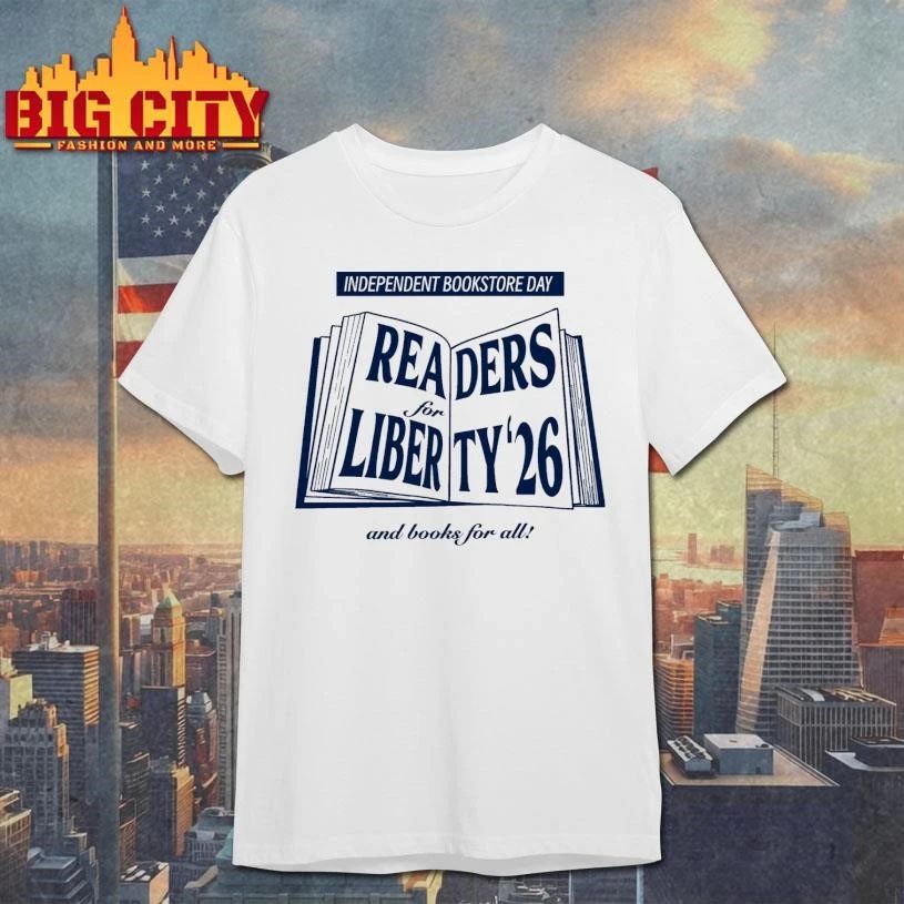 Readers for Liberty and Books for All Graphic Shirt