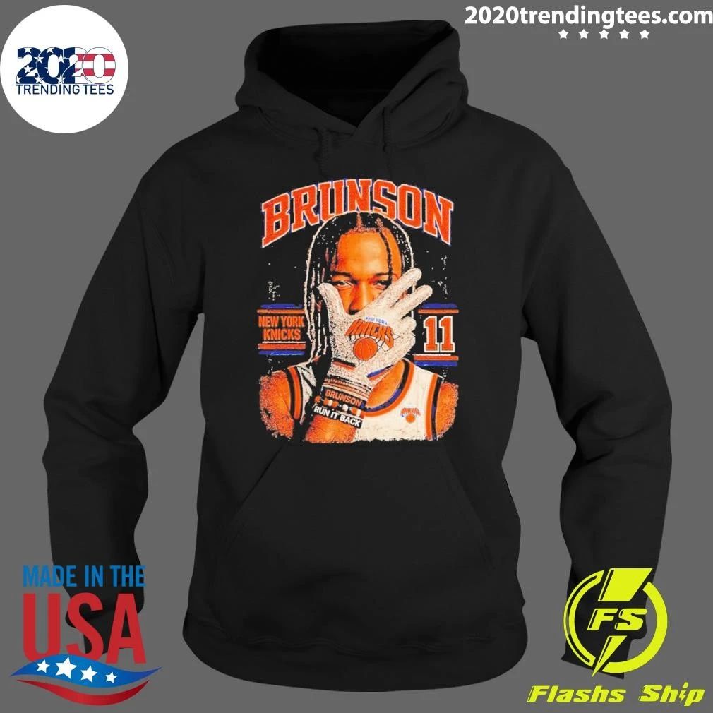 Jalen Brunson New York Knicks Basketball Player Jersey 11 Run It Back Shirt