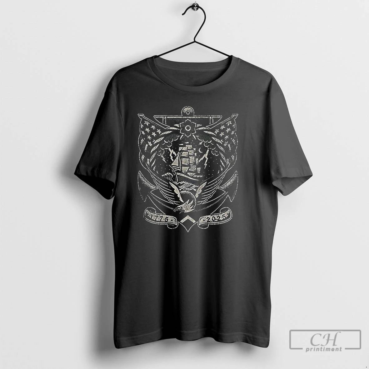 Classic Rough Seas 250th 1775 T Shirts