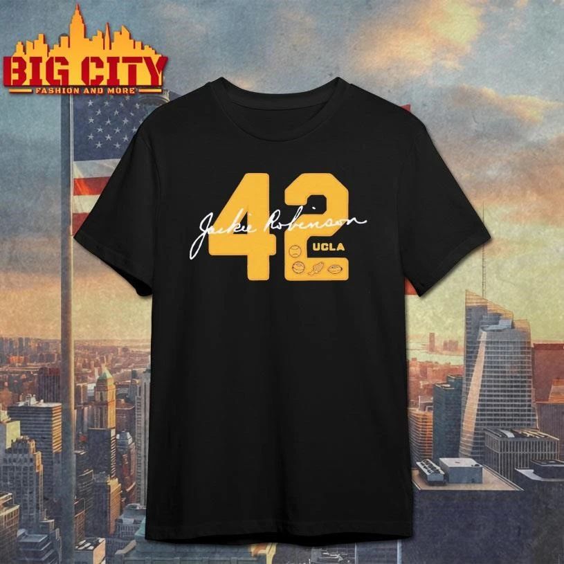 UCLA Jackie Robinson 42 Letterman Shirt