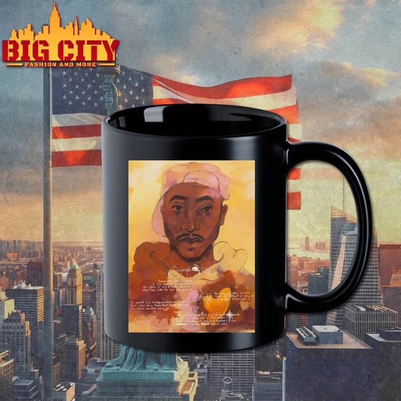 2Pac Sometimes I Cry Lithograph Poster Shirt