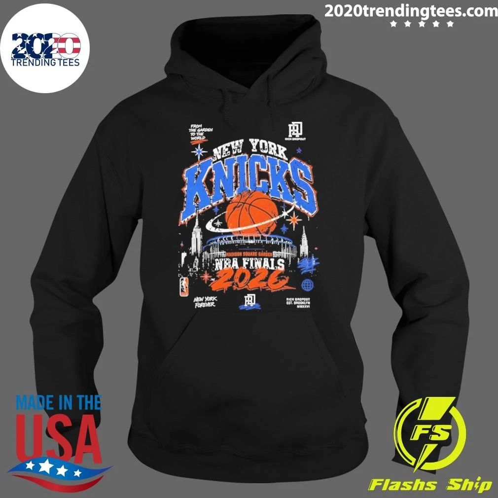 New York Knicks Basketball Team Madison Square Garden Nba Finals 2026 Shirt