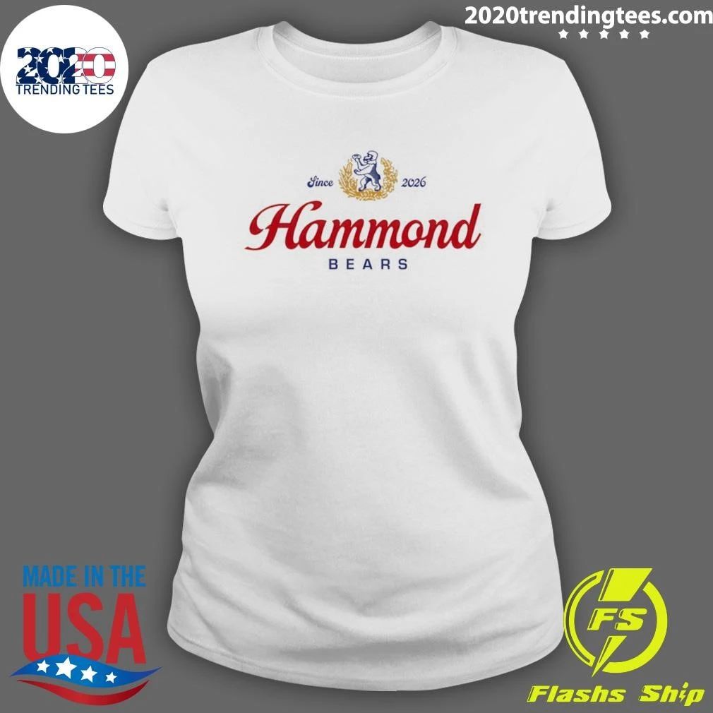 Hammond Bears Chicago Bears Since 2026 Shirt