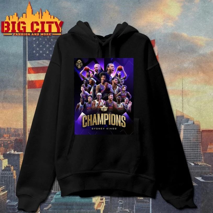 Congrats Sydney Kings Champions 2026 NBL Championship Poster Shirt