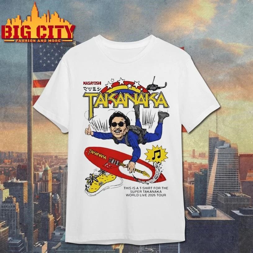 Masayoshi Takanaka World Live 2026 Tour Shirt