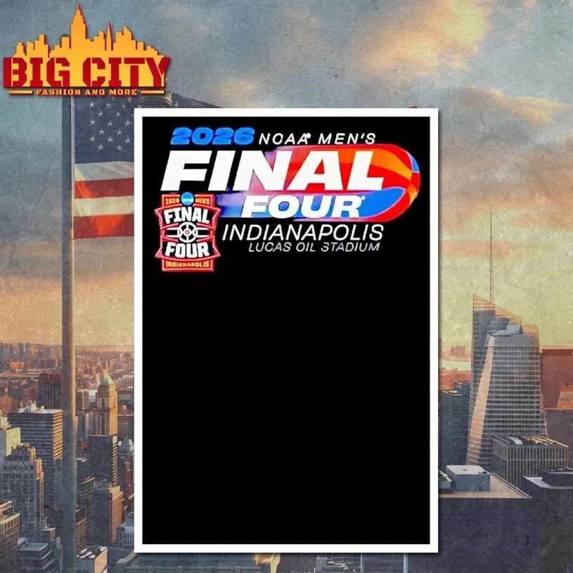 Ncaa Mens Final Four Indianapolis Lucas Oil Stadium 2026 Shirt