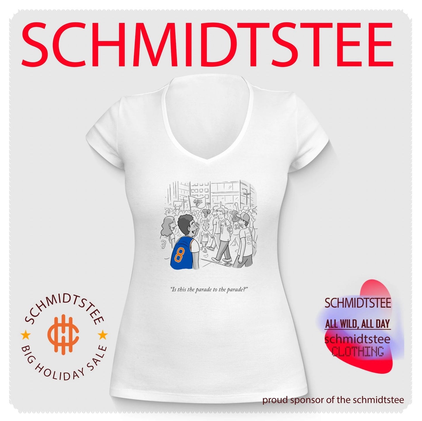 Is This the Parade to the Parade New York Knicks Cartoon shirt