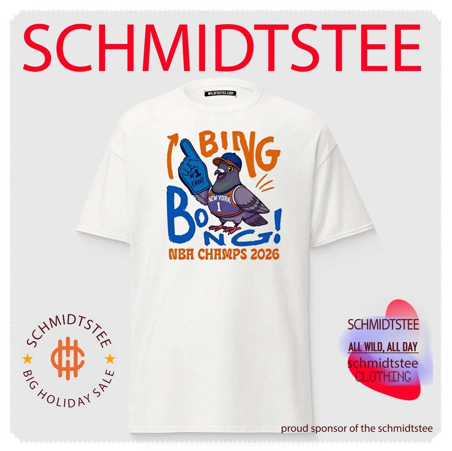 Bing Bong NBA Champs 2026 New York Knicks shirt