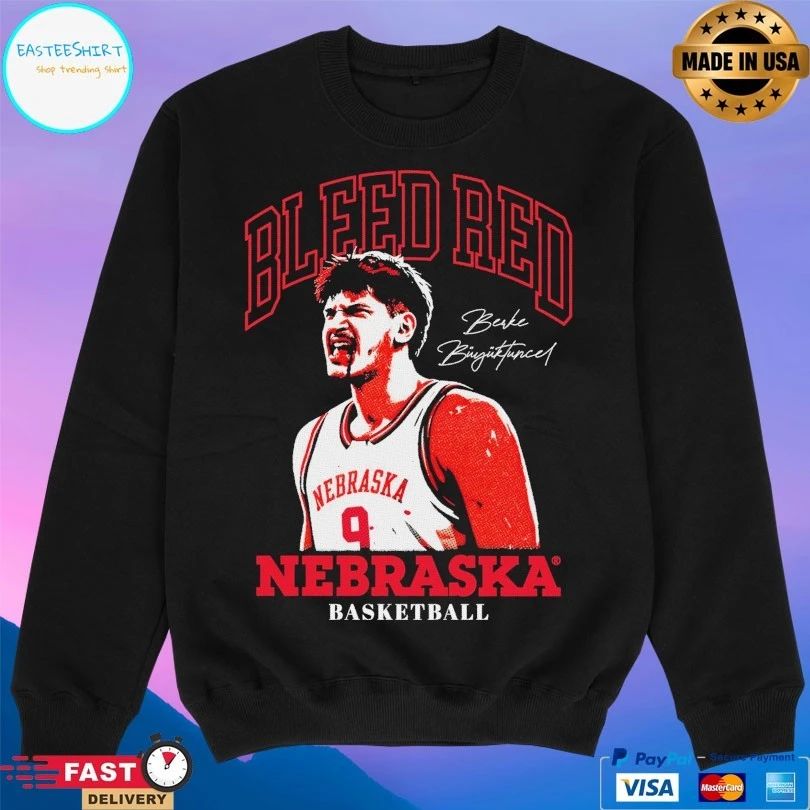 Berke Buyuktuncel Nebraska Cornhuskers Bleed Red 2026 T-shirt