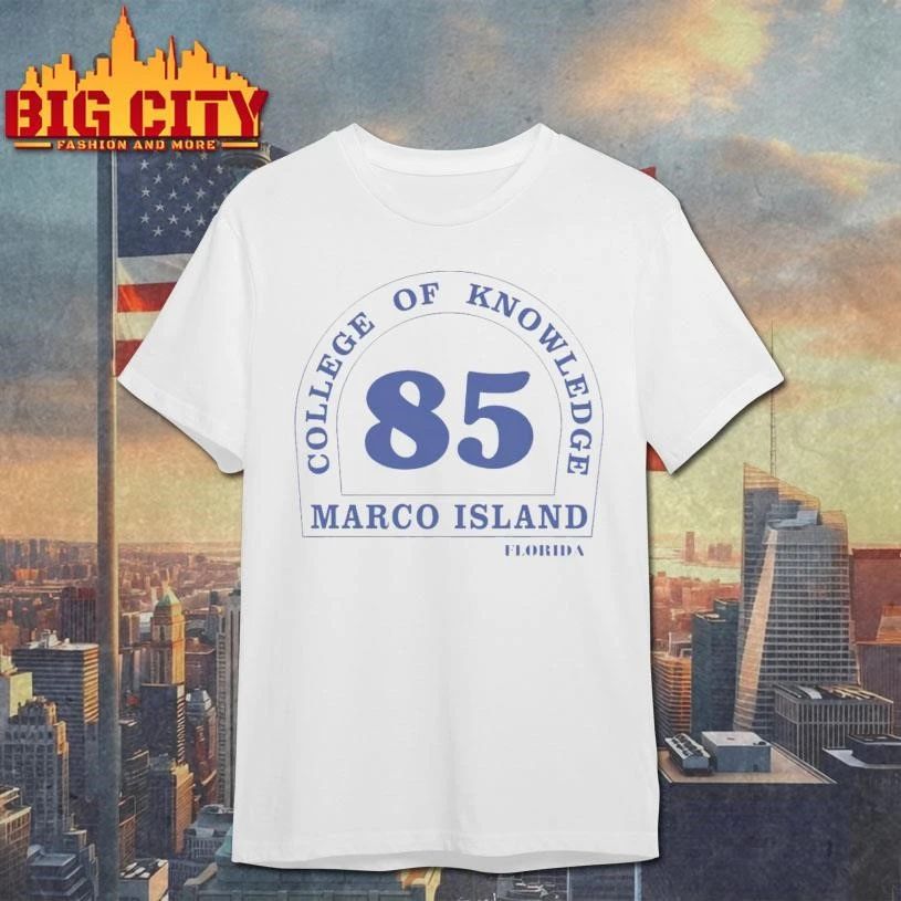 Aloysius Aiken College Of Knowledge 85 Marco Island Graphic Shirt