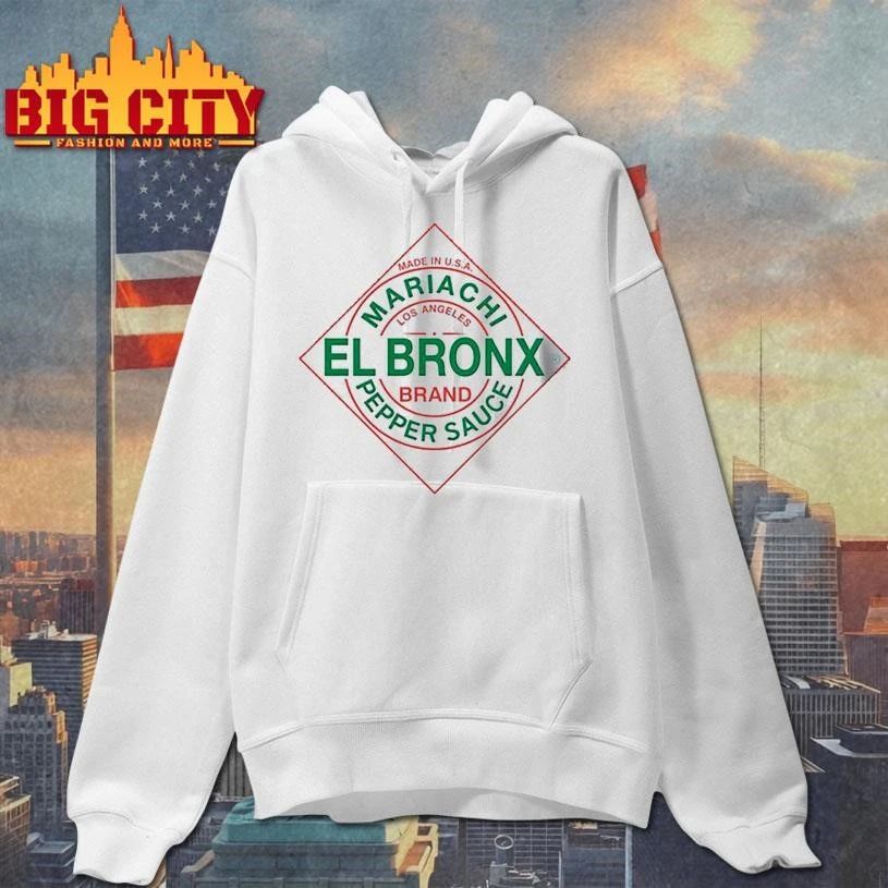 The Bronx And Mariachi El Bronx Australia Tour 2026 Live Super Show Merchandise Sauce El Bronx Pepper Sauce Shirt
