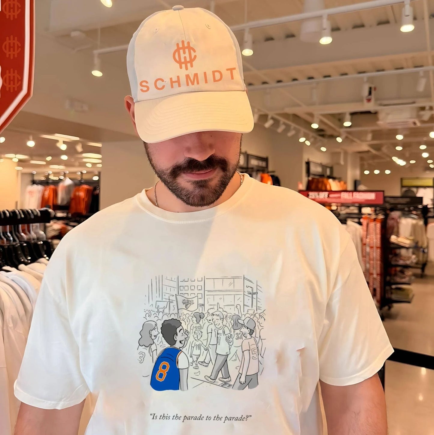 Is This the Parade to the Parade New York Knicks Cartoon shirt