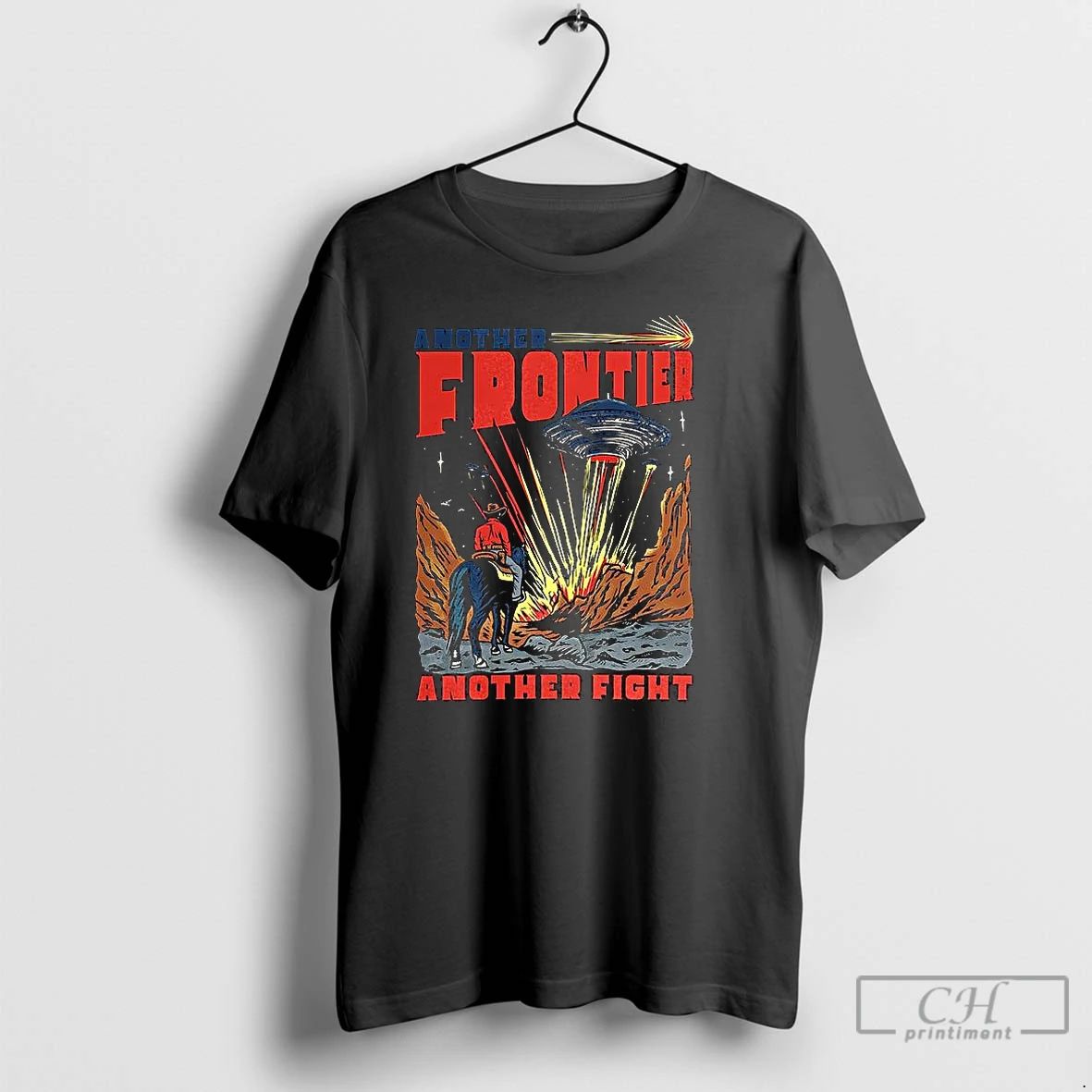 Classic Another Frontier Another Fight Cowboy Vs Ufo Wild West And Science Fiction Comic