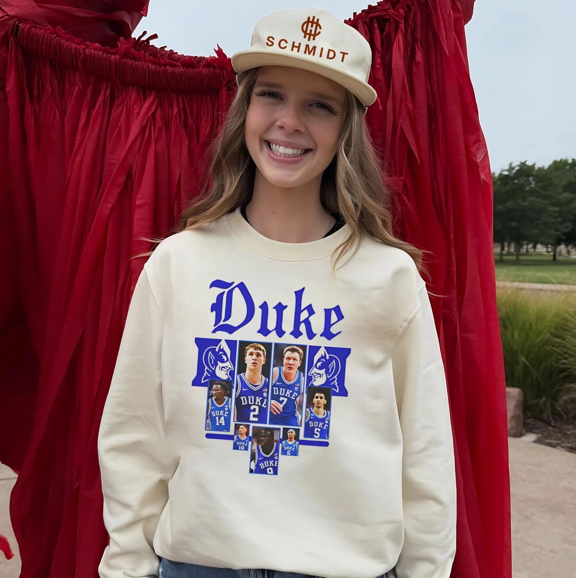 Duke Blue Devils 2025-2026 Team Collage shirt