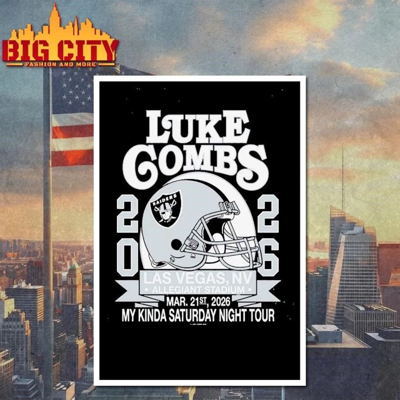 Luke Combs Las Vegas Nevada 2026 Tour Shirt