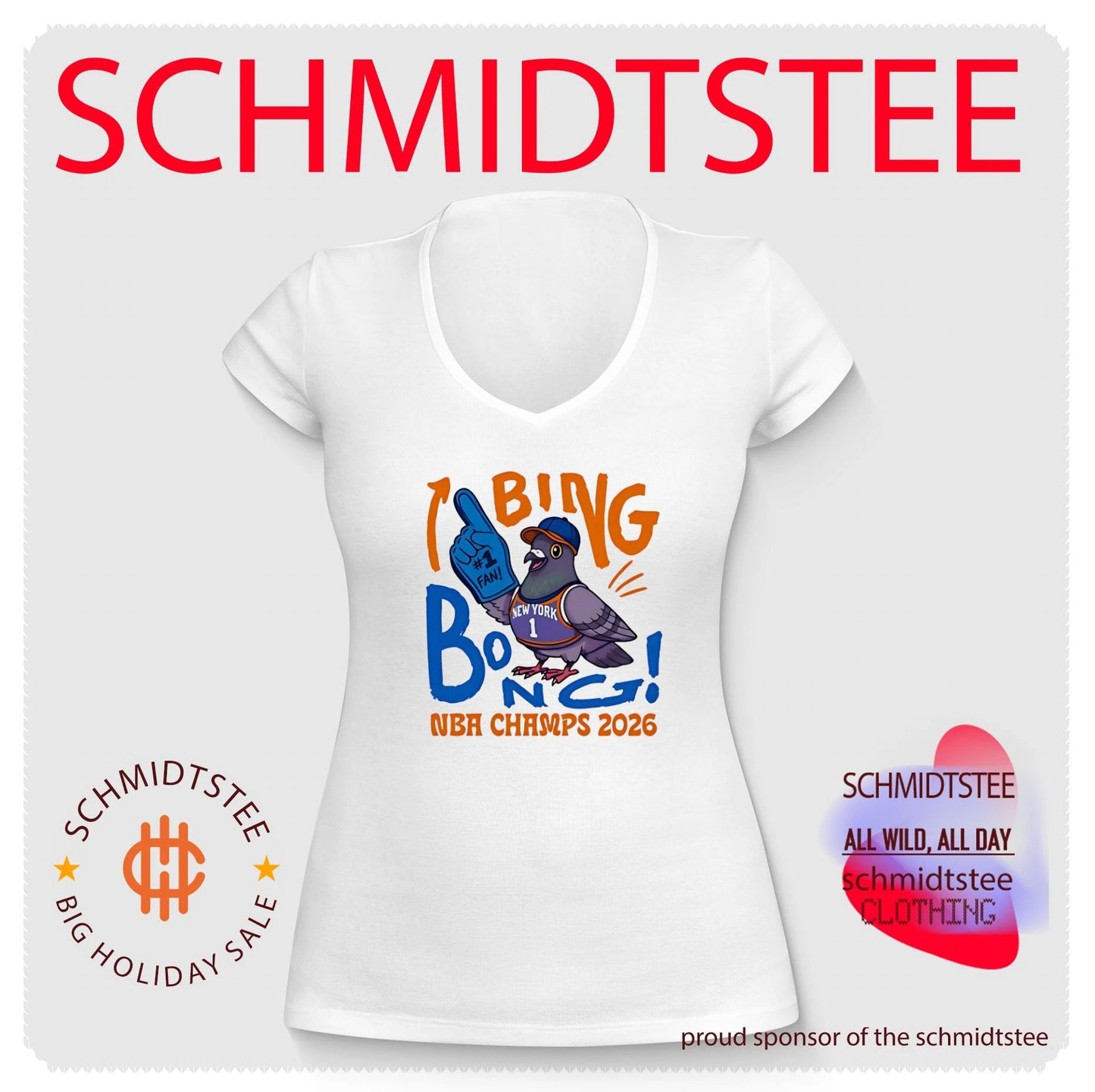 Bing Bong NBA Champs 2026 New York Knicks shirt