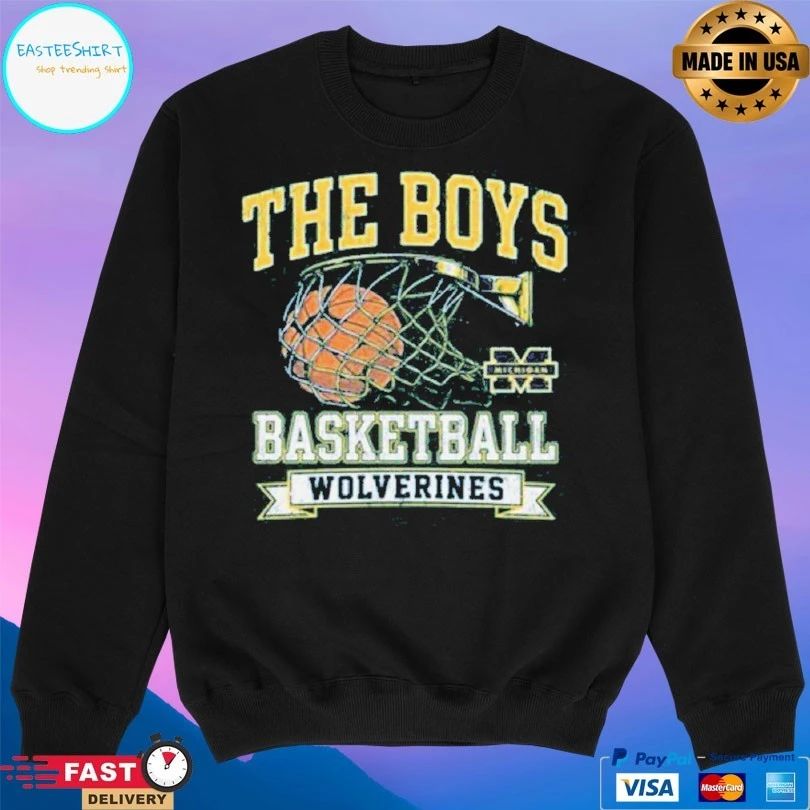 Michigan Wolverines The Boys Basketball 2026 T-shirts