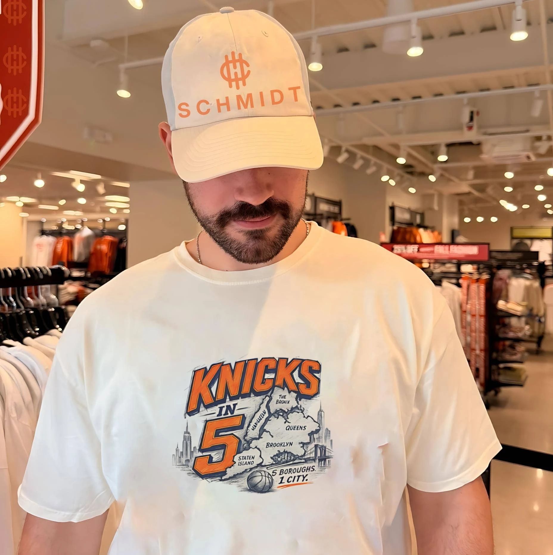 New York Knicks in 5 – 5 Boroughs 1 City shirt