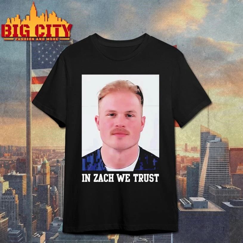 Zach Bryan Mugshot In Zach We Trust Shirt