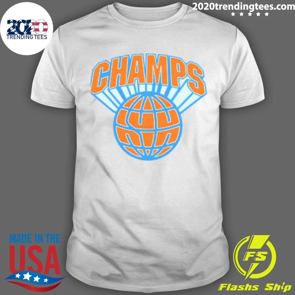 Champs New York Knicks Basketball Logo 2026 Shirt