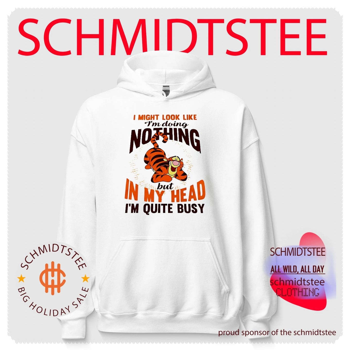 I Might Look Like I Am Doing Nothing but in My Head I Am Quite Busy Tigger shirt