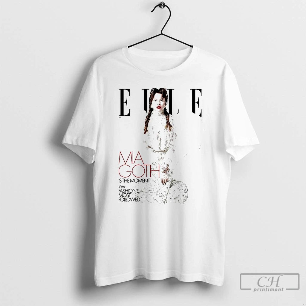 Classic Mia Goth Elle Usa Is The Moment T Shirts