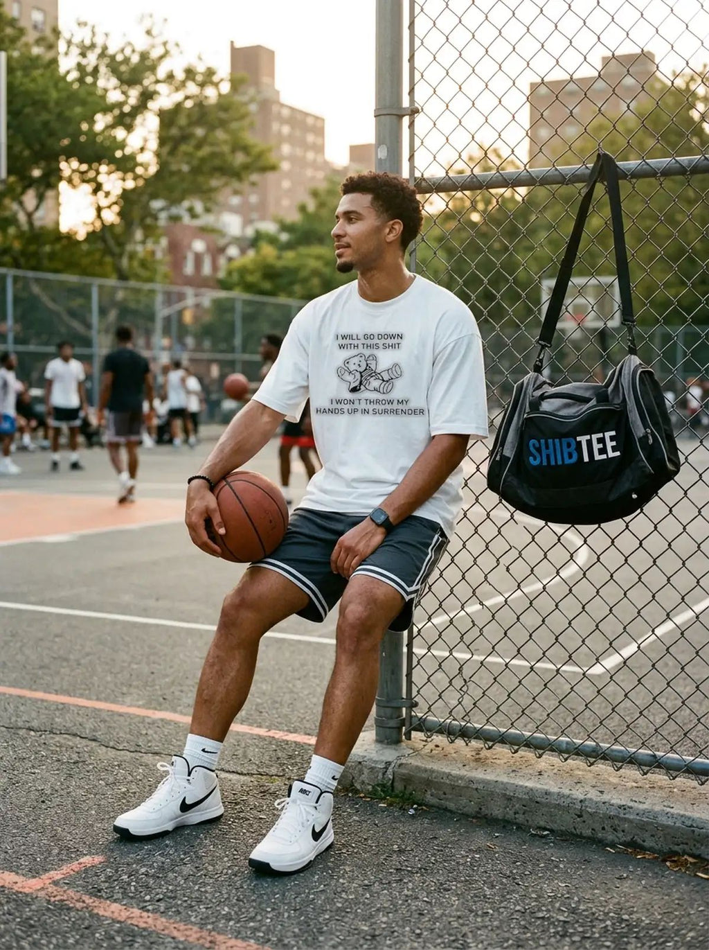 I Will Go Down With This Shit, I Won’T Throw My Hands Up And Surrender Shirt