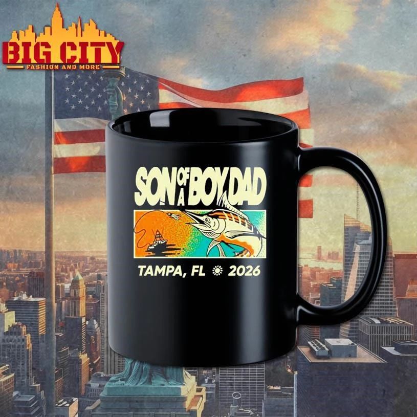 Son of a boy dad fish pocket tampa FL 2026 shirt