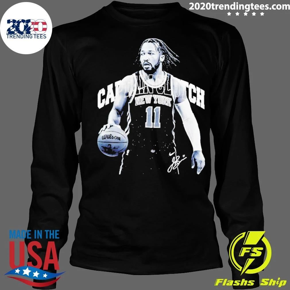 Captain Clutch Tribute New York Knicks Basketball Nba 2026 Signature Shirt