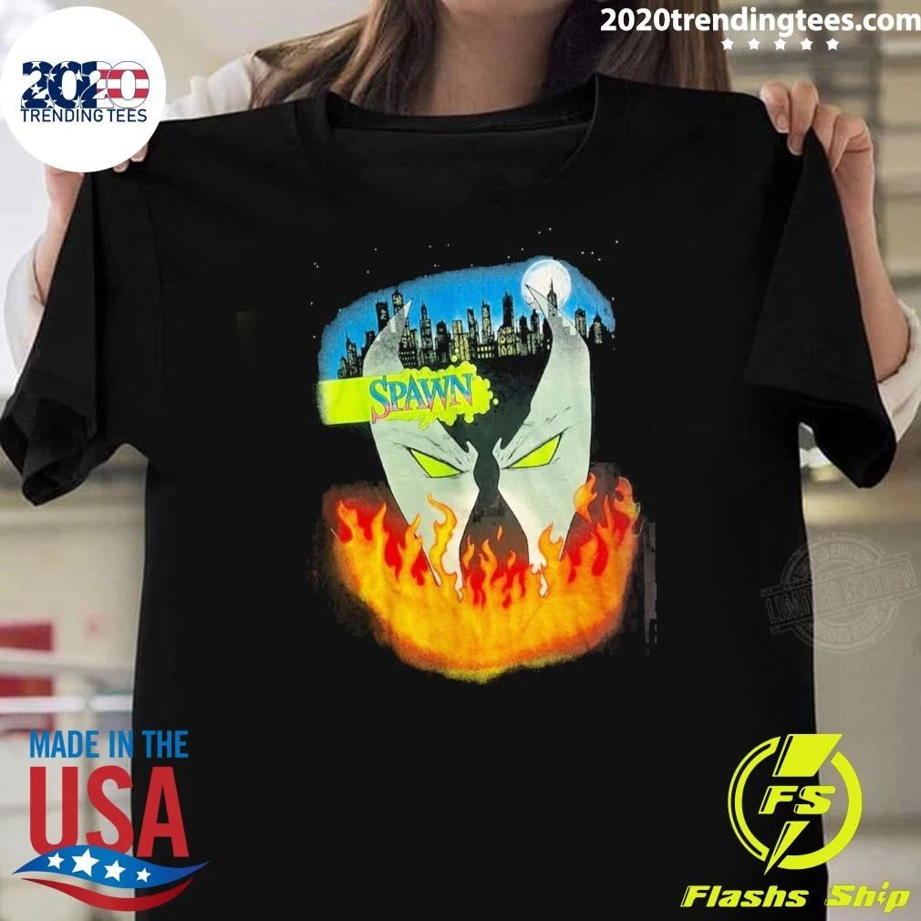 Spawn Comic Book Hanes Single Stitch Vintage Shirt